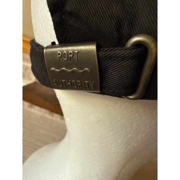 Port Authority Black Marine Corps Springfield MO Hat Adjustable Cap - Picture 5 of 13